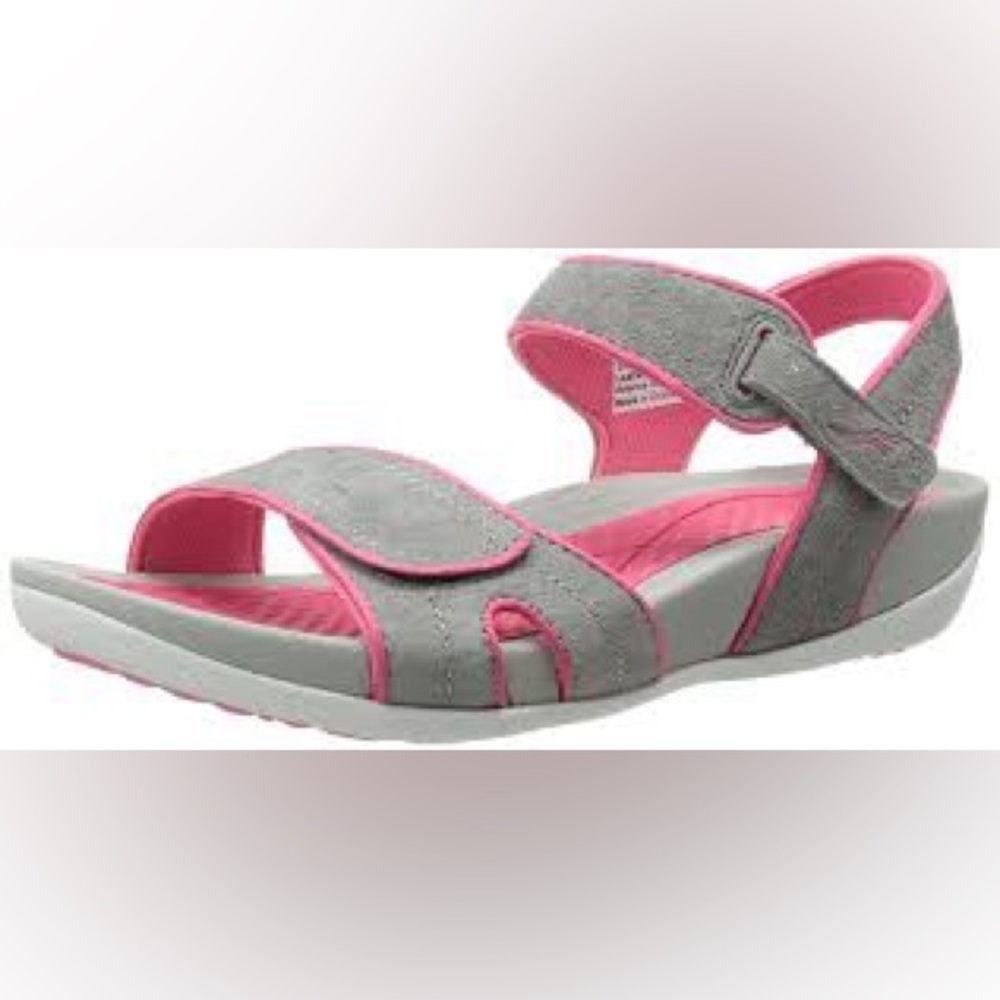 Dansko sandals‎ gray pink casual walking women’s size 39